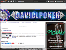Tablet Screenshot of davidlpoker.over-blog.com