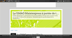 Desktop Screenshot of gmao.over-blog.com