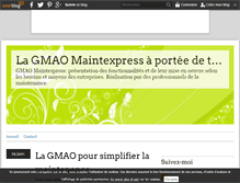 Tablet Screenshot of gmao.over-blog.com