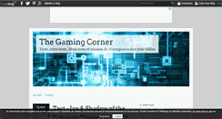 Desktop Screenshot of gaming-corner.over-blog.fr