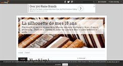 Desktop Screenshot of la-silhouette-de-mes-18-ans.over-blog.com