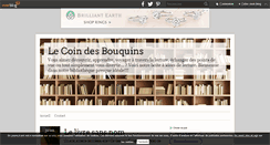 Desktop Screenshot of lecoin-desbouquins.over-blog.com