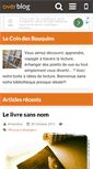Mobile Screenshot of lecoin-desbouquins.over-blog.com