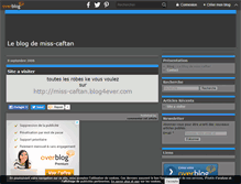 Tablet Screenshot of miss-caftan.over-blog.com