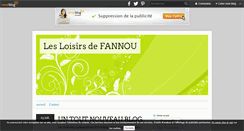 Desktop Screenshot of lesloisirsdefannou.over-blog.com
