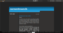 Desktop Screenshot of normenitroxm26.over-blog.fr