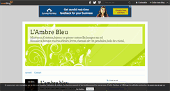 Desktop Screenshot of l-ambrebleu.over-blog.com