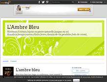 Tablet Screenshot of l-ambrebleu.over-blog.com