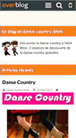 Mobile Screenshot of danse-country-blois.over-blog.com
