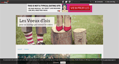 Desktop Screenshot of lesvoeuxdisis.over-blog.com