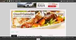 Desktop Screenshot of chococannelle.over-blog.com
