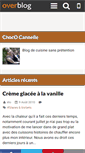 Mobile Screenshot of chococannelle.over-blog.com