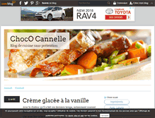 Tablet Screenshot of chococannelle.over-blog.com