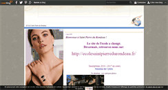 Desktop Screenshot of ecolestpierrerondeau.over-blog.com