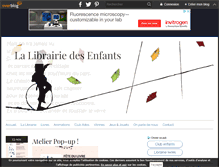 Tablet Screenshot of lalibrairiedesenfants.over-blog.com