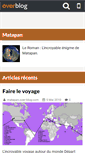 Mobile Screenshot of matapan.over-blog.com