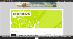 Desktop Screenshot of colbertche037.over-blog.com