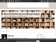 Tablet Screenshot of bourickette.over-blog.com