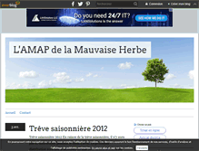 Tablet Screenshot of mauvaiseherbe.over-blog.com