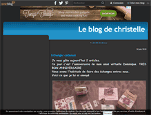 Tablet Screenshot of lespassionsdechristelle33.over-blog.com