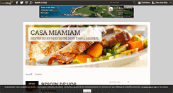 Desktop Screenshot of casamiamiam.over-blog.com