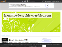 Tablet Screenshot of la.grange.de.sophie.over-blog.com