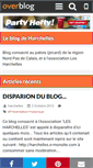Mobile Screenshot of harchelles.over-blog.fr