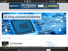 Tablet Screenshot of nozamislesbetes.over-blog.com