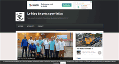 Desktop Screenshot of petanque-lefau.over-blog.com