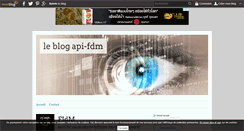 Desktop Screenshot of api-fdm.over-blog.com