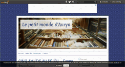 Desktop Screenshot of lepetitmondedauryn.over-blog.com