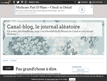 Tablet Screenshot of canal.over-blog.com