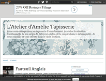 Tablet Screenshot of latelierdamelie.over-blog.com