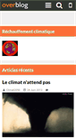 Mobile Screenshot of climat2050.over-blog.com