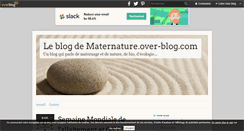 Desktop Screenshot of maternature.over-blog.com