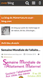 Mobile Screenshot of maternature.over-blog.com