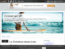 Tablet Screenshot of cricket.over-blog.com