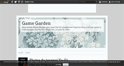 Desktop Screenshot of gamegarden.over-blog.fr
