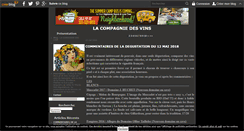 Desktop Screenshot of compagniedesvins.over-blog.com