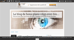 Desktop Screenshot of bons-plans-cdgp.over-blog.com