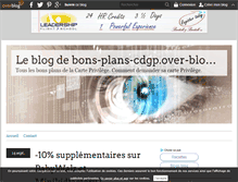 Tablet Screenshot of bons-plans-cdgp.over-blog.com