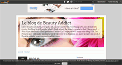 Desktop Screenshot of beauty-addict.over-blog.com