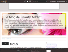Tablet Screenshot of beauty-addict.over-blog.com