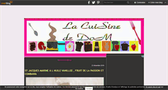 Desktop Screenshot of lacuisinededom.over-blog.com