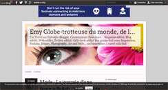 Desktop Screenshot of emy-globetrotteuse.over-blog.com