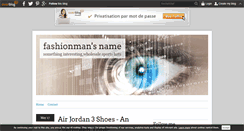 Desktop Screenshot of fashionman.over-blog.com