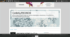 Desktop Screenshot of cabalpronos.over-blog.com