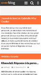 Mobile Screenshot of journaldebord-gabmayo.over-blog.com