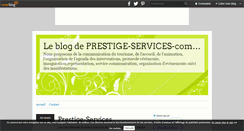 Desktop Screenshot of prestige-services.over-blog.com