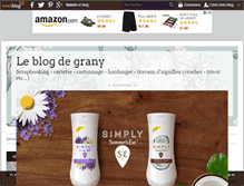 Tablet Screenshot of grany.over-blog.fr